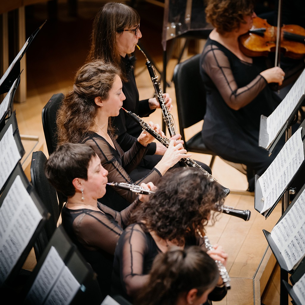 The oboe section of the Orchestre Métropolitain